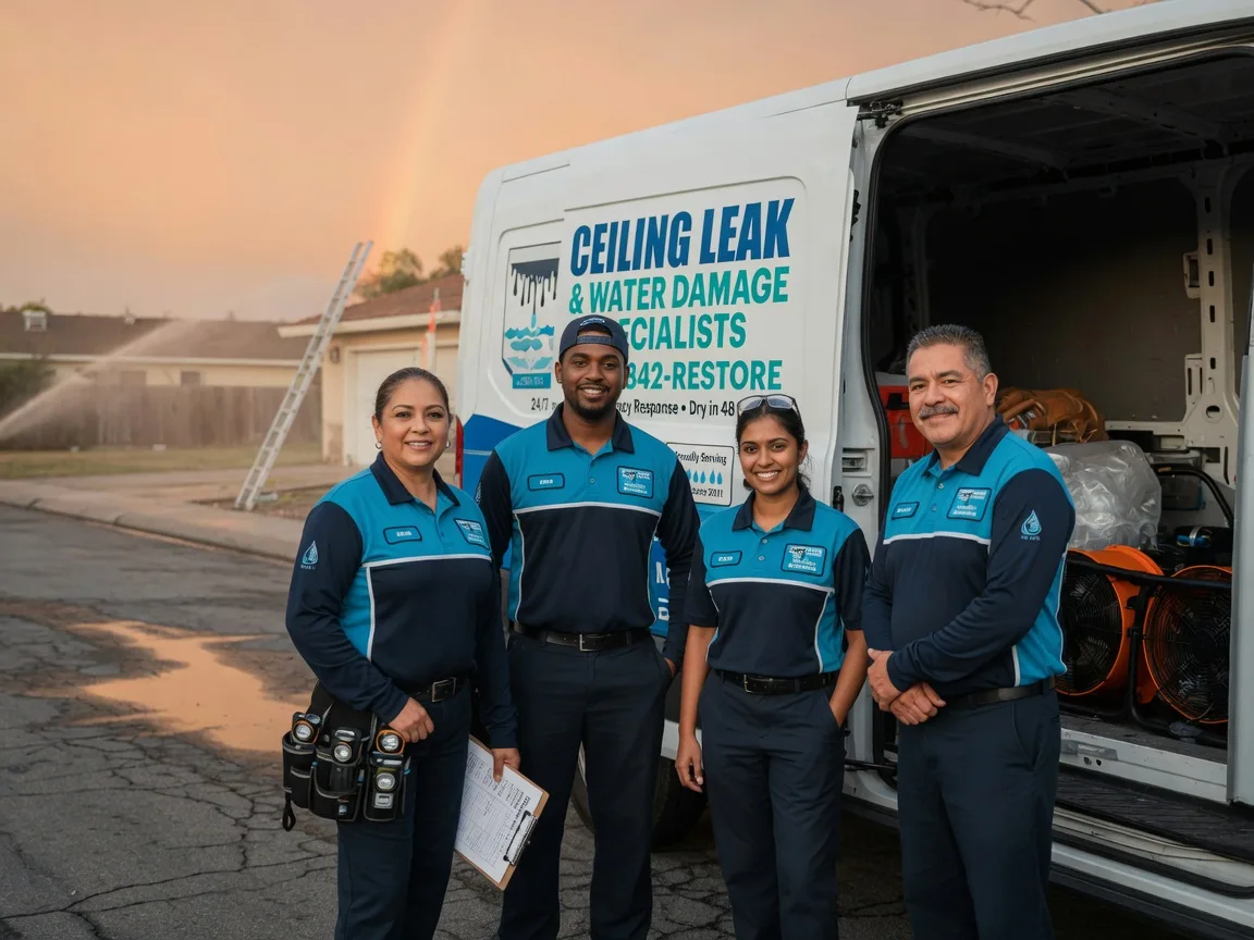 Ceiling Leak Cleanup company in Buena, WA